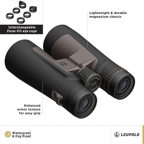 Leupold BX-3 Alpine HD Binoculars, 12x50mm (187992) in Kuwait