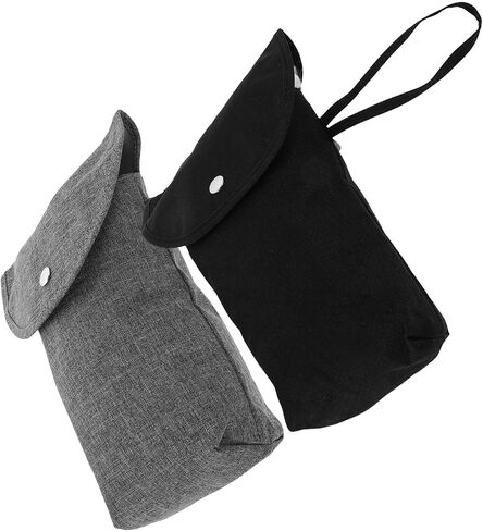2pcs Diaper Bag Organizer Pouches Waterproof Oxford Cloth Storage Bags for Travel and Rainy Day Outings Portable Easy Cleaning Diaper Storage for Moms and Dads in Kuwait