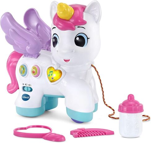VTech Care and Go Unicorn Toddler Pull-Along Toy in Kuwait