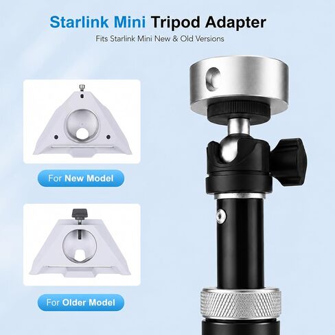 Starlink Mini Tripod Stand with 360° Rotating Head, Quick Deploy Portable Internet Setup for RV Camping, Overlanding & Remote Work, Aircraft-Grade Aluminum Travel Mount with Carry Case in Kuwait