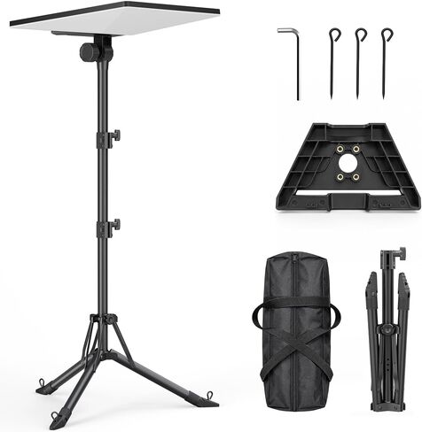 Starlink Mini Tripod, Adjustable Starlink Mini Stand with Adapter | 180° Tilt & Height Starlink Tripod, Windproof & Portable Starlink Stand with Ground Nail for Outdoor Travel Hiking in Kuwait