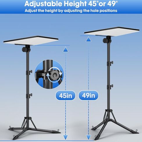 Starlink Mini Tripod, Adjustable Starlink Mini Stand with Adapter | 180° Tilt & Height Starlink Tripod, Windproof & Portable Starlink Stand with Ground Nail for Outdoor Travel Hiking in Kuwait