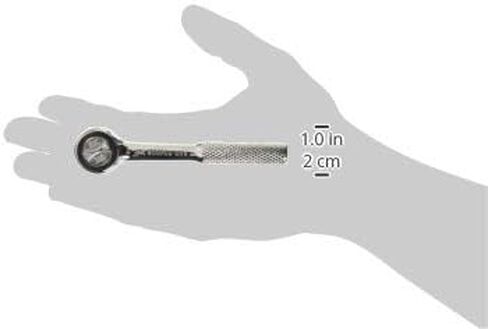 SK Tools USA 1/4" Drive, 4.5" Long, Chrome DT120 Ratchet | 800700 in Saudi Arabia