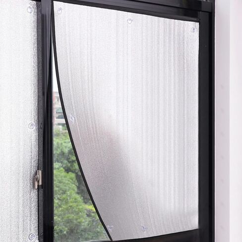 Sun Room Heat Reflective Window Film,8mm Aluminum Foil Insulation Foil,Thermal Insulation Shield(65x80cm/26''x31'') in Kuwait