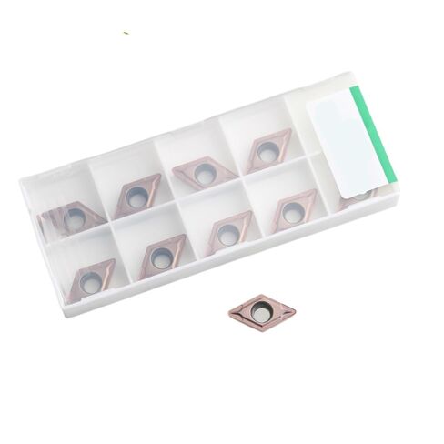 10PCS DCMT070204-MV/208-MV DCMT11T304/308 GM9130 CNC Lathe Cutter Cutting Carbide Inserts for Stainless Steel in Kuwait