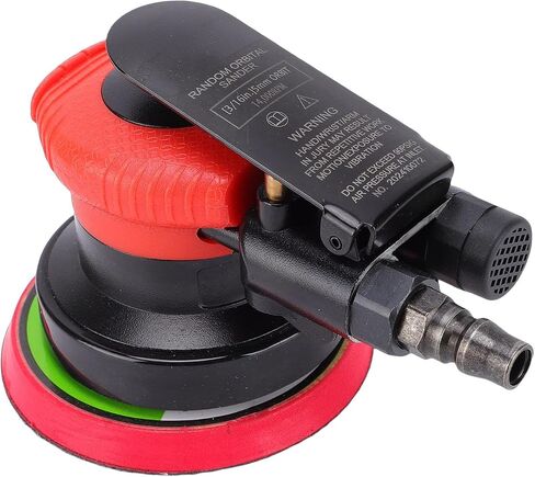 Generic Air Sander, 4 Inch Pneumatic Sander Handheld Pneumatic with Quick Change Sanding Plate for Sheet Metal Grinding Car Waxing Stone Polishing in Kuwait