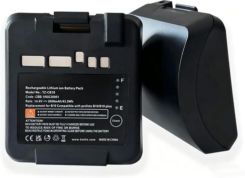 Replacement Li-ion Battery Compatible with Profoto B10/B10 Plus Camera Flash 14.4 V 3000 mAh/43 Wh in Kuwait