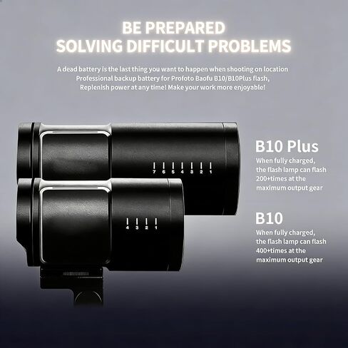Replacement Li-ion Battery Compatible with Profoto B10/B10 Plus Camera Flash 14.4 V 3000 mAh/43 Wh in Kuwait
