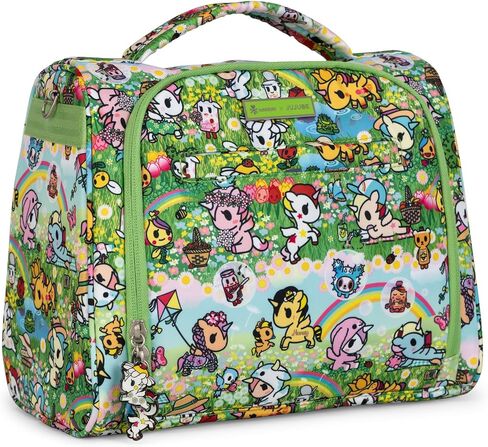 JuJuBe Tokidoki Insulated Bottle Bag, Breastmilk Cooler Bag Fits 3 Baby Bottles, Storage Tote for Nursing Mom, Daycare & Travel, Lunch w/Handle & Shoulder Strap in Kuwait