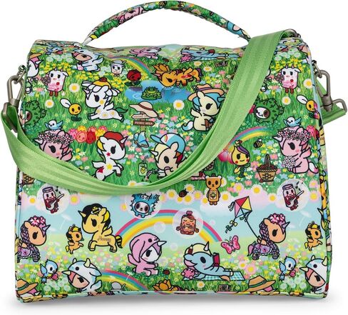 JuJuBe Tokidoki Insulated Bottle Bag, Breastmilk Cooler Bag Fits 3 Baby Bottles, Storage Tote for Nursing Mom, Daycare & Travel, Lunch w/Handle & Shoulder Strap in Kuwait