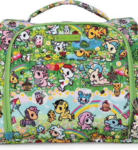 JuJuBe Tokidoki Insulated Bottle Bag, Breastmilk Cooler Bag Fits 3 Baby Bottles, Storage Tote for Nursing Mom, Daycare & Travel, Lunch w/Handle & Shoulder Strap in Kuwait