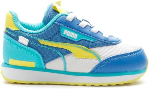 PUMA Infant Boys Future Rider Twofold Brain Freeze Slip On Sneakers Shoes Casual - Blue, White in Kuwait