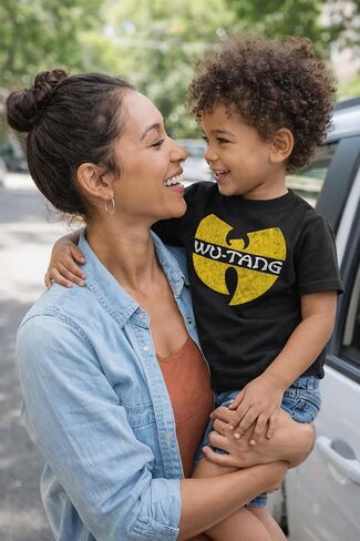 Wu-Tang Clan Toddler Shirt Distressed Logo in Kuwait