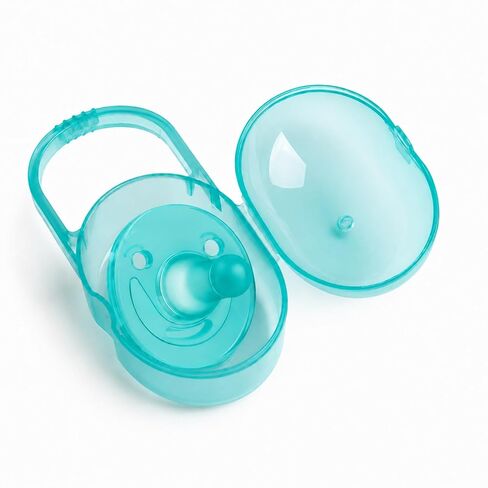 Pacifier Case Compatible with Philips Avent Soothie Pacifier,Pacifier Holder Case Set with Handle,Pacifier Storage Container Box,Easy to Clean in Kuwait
