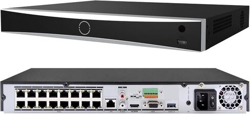 DS-7616NXI-K2/16P 4K 16CH PoE NVR NO HDD Human/Vehicle Detection H.265+ | AcuSense 8MP Network Video Recorder 160Mbps BandwidthH.265+, Upgrade of DS-7616NI-K2/16P in Saudi Arabia