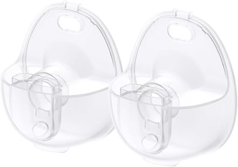eufy Original 24mm Flange, Milk Container[2-Pack], Diaphragm [2-Pack] & Duckbill Valves[4-Pack], Spout Cap [4-Pack], Replacement Accessories for Wearable Breast Pump S1/S1 Pro in Kuwait