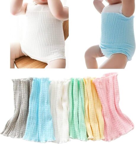 Baby Boys Belly Button Band Cotton Gtube Covers Girls Belly Protector Wraps Bellies Umbilical Hernias Truss Belt in Kuwait