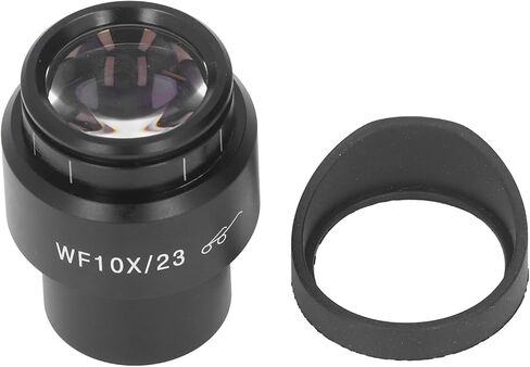 Microscope Lens WF10X/23 Widefield Ocular Lens Adjustable Quality Eyepiece with Sheath 30mm Interface in Kuwait