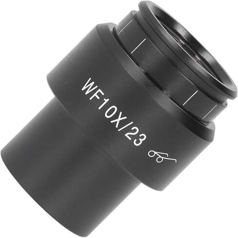 Microscope Lens WF10X/23 Widefield Ocular Lens Adjustable Quality Eyepiece with Sheath 30mm Interface in Kuwait