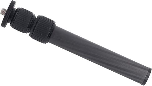 Diyeeni Carbon Fiber Tripod Extension Tube, 3-Section Center Column Extender for DSLR Camera Tripod Monopod, Lightweight Portable Photography Pole, 22lbs Load, Adjustable 8.7-17.3in in Kuwait