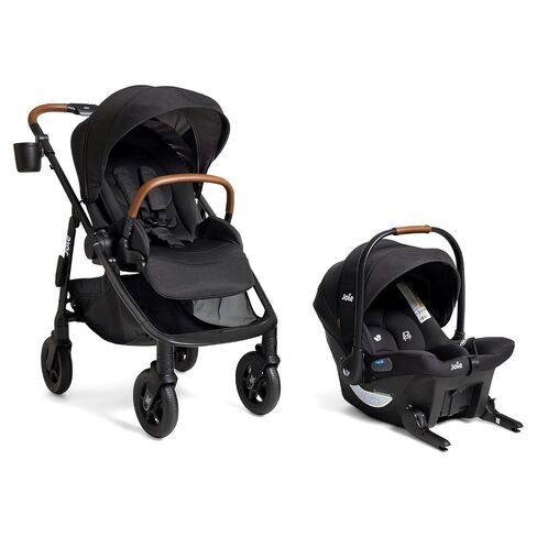 Joie Baby, Poppy Whirl Stroller and Mint Latch Car Seat Travel System (Shale) - 360 Whirl™ Travel System in Kuwait