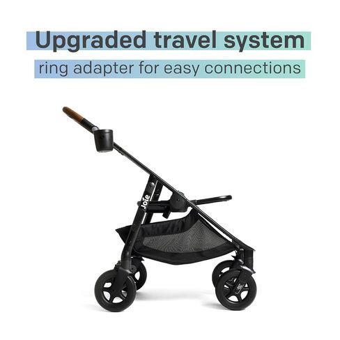 Joie Baby, Poppy Whirl Stroller and Mint Latch Car Seat Travel System (Shale) - 360 Whirl™ Travel System in Kuwait