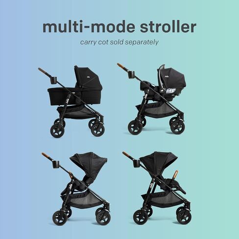 Joie Baby, Poppy Whirl Stroller and Mint Latch Car Seat Travel System (Shale) - 360 Whirl™ Travel System in Kuwait