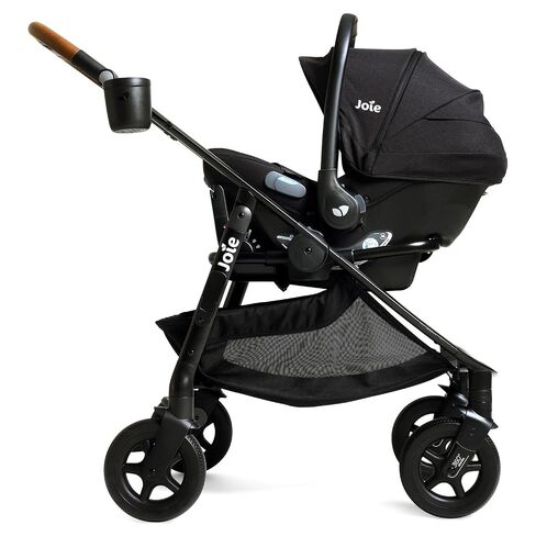 Joie Baby, Poppy Whirl Stroller and Mint Latch Car Seat Travel System (Shale) - 360 Whirl™ Travel System in Kuwait
