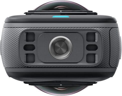Insta360 X5 Waterproof 8K 360° Action Camera – Low-Light Performance, 3-Hour Battery, Stabilized, Triple AI ChipPro Bundle -64GB Memory,Selfie Stick, Tripod, and More in Kuwait
