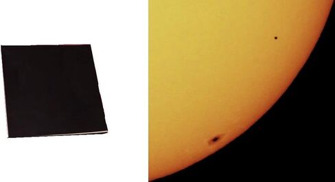 BP-1212 - Silver-Black Polymer Solar Filter Film Sheet (12" x 12") - 1 ea in Kuwait