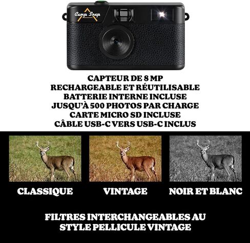 Campsnap V105 8MP Compact Digital Camera - Black in Kuwait