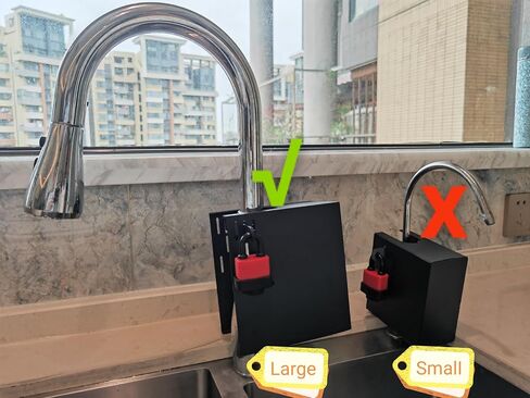 Water Spigot Lock for Autistic & Alzheimer’s Care, Kitchen Sink Safety Guard for Elderly, Childproof & Petproof, Universal Fit, Prevents Wandering & Flooding in Kuwait