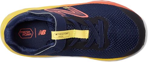 New Balance Baby Boy's Fresh Foam Arishi v4 Bungee Lace with Hook-and-Loop Top Strap (Infant/Toddler) Team Navy/Electric Red 9 Toddler XW in Kuwait