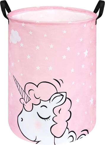Round Laundry Basket Storage Bins Nursery Hamper Gift Baskets for Home,Office,Home Decor in Kuwait