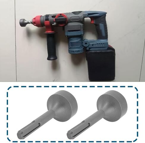 OTOTEC 2Pcs Ground Rod Driver Hammer Drill Rod Converter Compatible with SDS Plus System Rotary Hammers and Hammer Drills(85x35mm) in Kuwait
