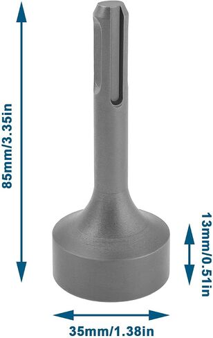 OTOTEC 2Pcs Ground Rod Driver Hammer Drill Rod Converter Compatible with SDS Plus System Rotary Hammers and Hammer Drills(85x35mm) in Kuwait