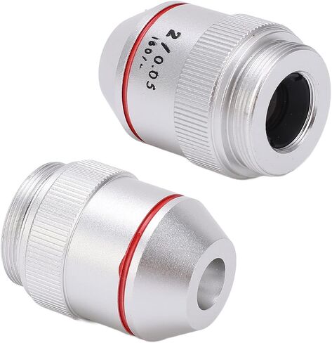 2X 195 Achromatic Objectives Low Magnification RMS Thread 20.2mm for Biological Microscope Larger Aperture the 2X Objective Lens Provides Brighter Experience 2X Optical Lens with in Kuwait