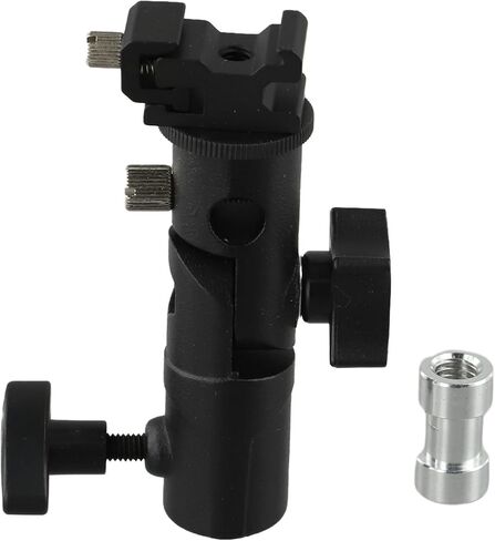 Sleek Metal Design Umbrella Stand Flash Mounting Bracket for Use in Professional Photography Settings in Kuwait