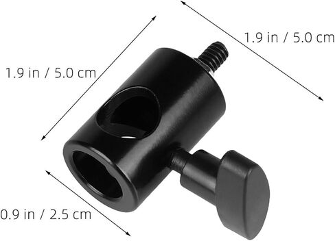 1/4 Tripod Screw Flash Mount Camera Light Adapter Universal Stand Accessory for Photography Video Lighting in Kuwait