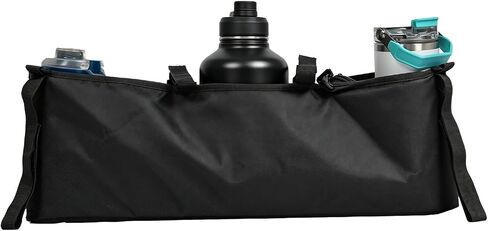 ADDMOTOR Large Capacity Double Stroller Organizer with 2 Insulated Cup Holders, Parent Console Universal Stroller Accessories for Baby Jogger City Mini GT2, Bob Duallie, Jeep E-325 in Kuwait