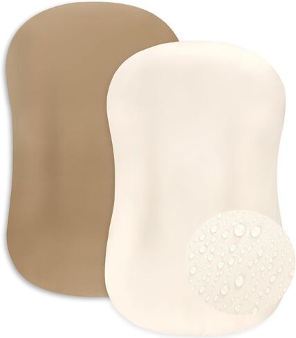 Hooyax Waterproof Baby Lounger Cover 2-Pack - Ultra-Soft Stretchable Waterproof Slipcover for Infant Loungers & Baby Nests, Skin-Friendly Newborn Lounger Cover Set - Covers Only (Insert Not Included) in Kuwait