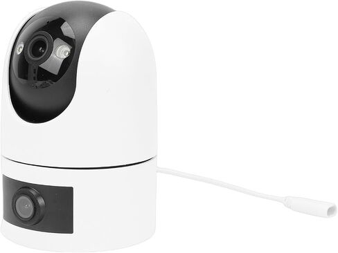 Security Camera System 4K,355 Pan 90 Tilt Auto Tracking Motion Detection Wireless Security Camera,3MP 2K HD Dual Lens Indoor Outdoor WiFi,for Indoor Outdoor in Kuwait