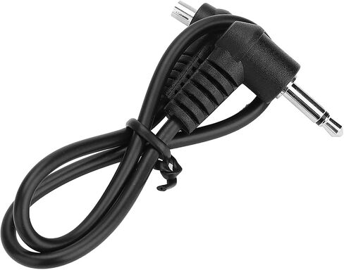 Professional 3.5mm Flash Sync Cable with Screw Lock PC Connection Cord for Studio Photography Lighting Equipment Black 30cm in Kuwait