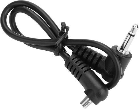 Professional 3.5mm Flash Sync Cable with Screw Lock PC Connection Cord for Studio Photography Lighting Equipment Black 30cm in Kuwait