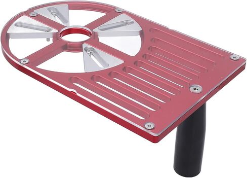 Adjustable, Aluminum Alloy Trimming Machine Workbench Base Plate, Wide Compatibility, Enhanced Stability, Convenient Handle, Suitable for Trimming Machine with Diameter of in Kuwait