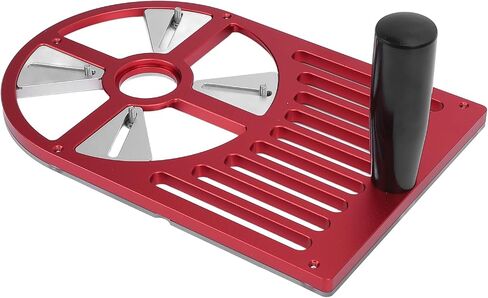 Adjustable, Aluminum Alloy Trimming Machine Workbench Base Plate, Wide Compatibility, Enhanced Stability, Convenient Handle, Suitable for Trimming Machine with Diameter of in Kuwait