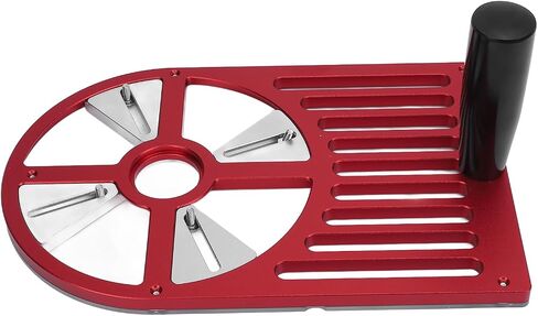 Adjustable, Aluminum Alloy Trimming Machine Workbench Base Plate, Wide Compatibility, Enhanced Stability, Convenient Handle, Suitable for Trimming Machine with Diameter of in Kuwait