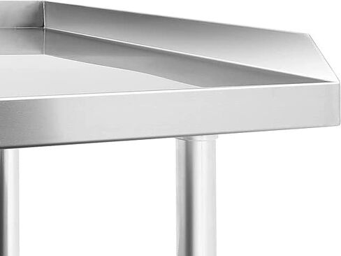 Stainless Steel Rolling Working Equipment Grill Table Stand 30" x 24" (DEEP x Long) with Casters Wheels in Kuwait