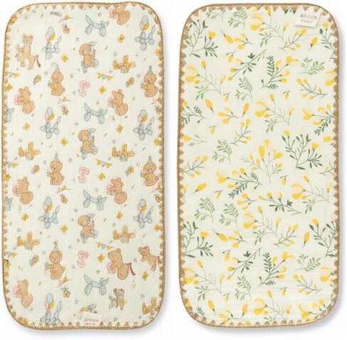 2 Pack Burp Cloths for Girls Boys Soft Absorbent Baby Burping Cloth Newborn Essentials Burp Clothing Shower Gifts in Kuwait