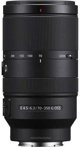 Sony E 70-350mm f/4.5-6.3 G OSS Lens with Deluxe Bundle; Includes: SanDisk Extreme PRO 64GB Memory Card, 6pc Graduated Color Filter Kit, and More (Renewed) in Kuwait